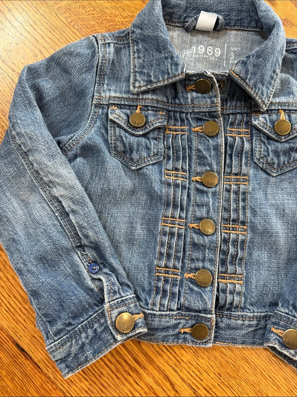 Baby Gap Denim/Jean Jacket. Size 3 Years. Like New Condition.